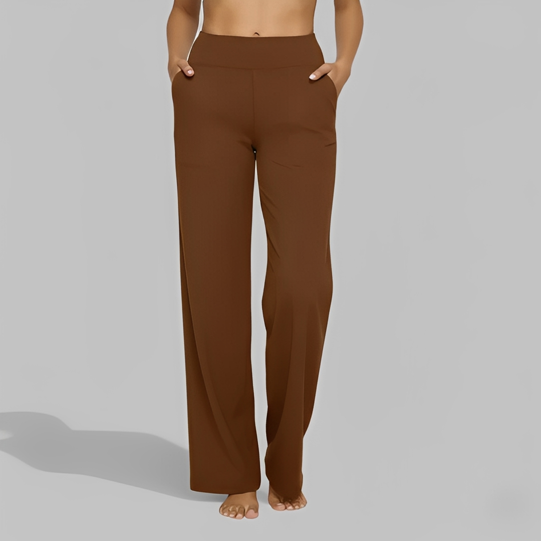 Elena - Eleganta Stretchbyxor för Varje Tillfälle