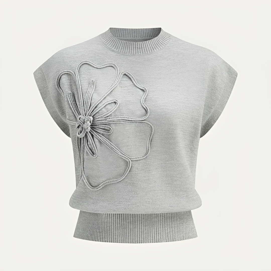 Floristisk Charm - Blommigt Top för Varje Tillfälle