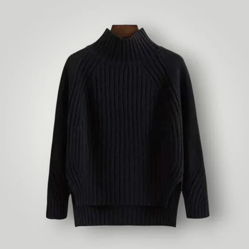 Charm dames cardigan – blød strik cardigan med knapliste