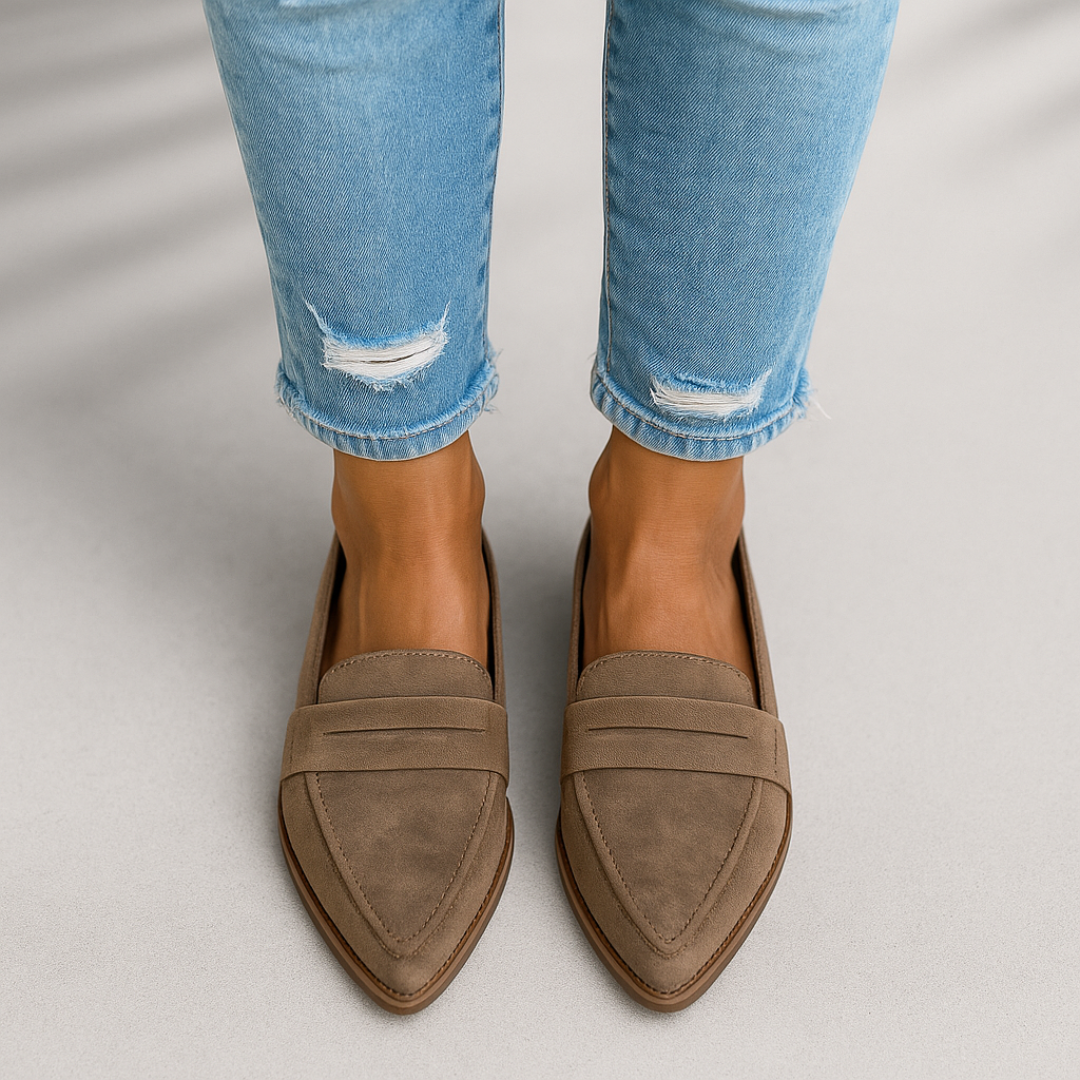 Sophie | Eleganta och Bekväma Tå-Loafers för Damer