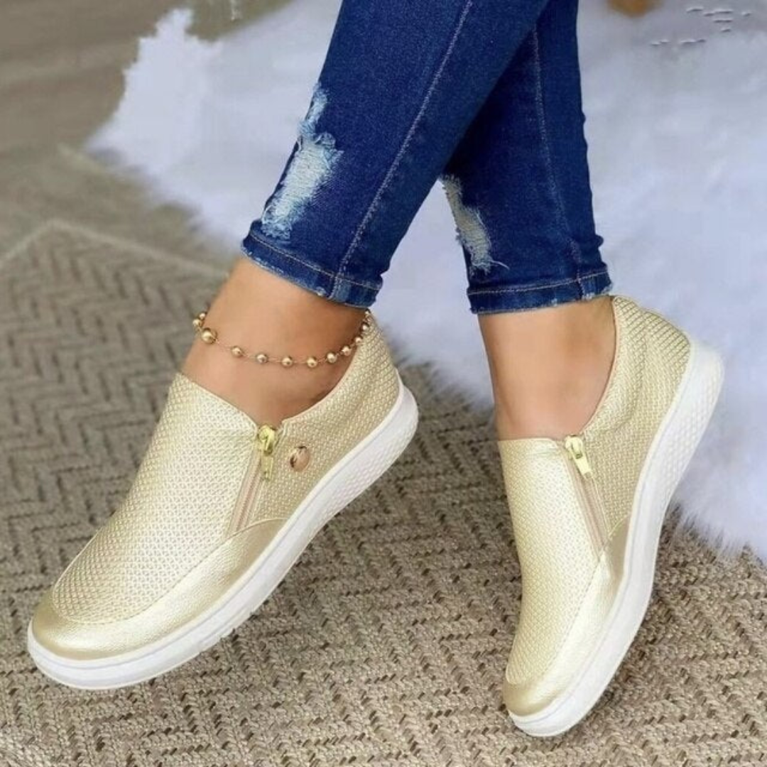 Elegant Slip-On Sneakers til Moderne Damer