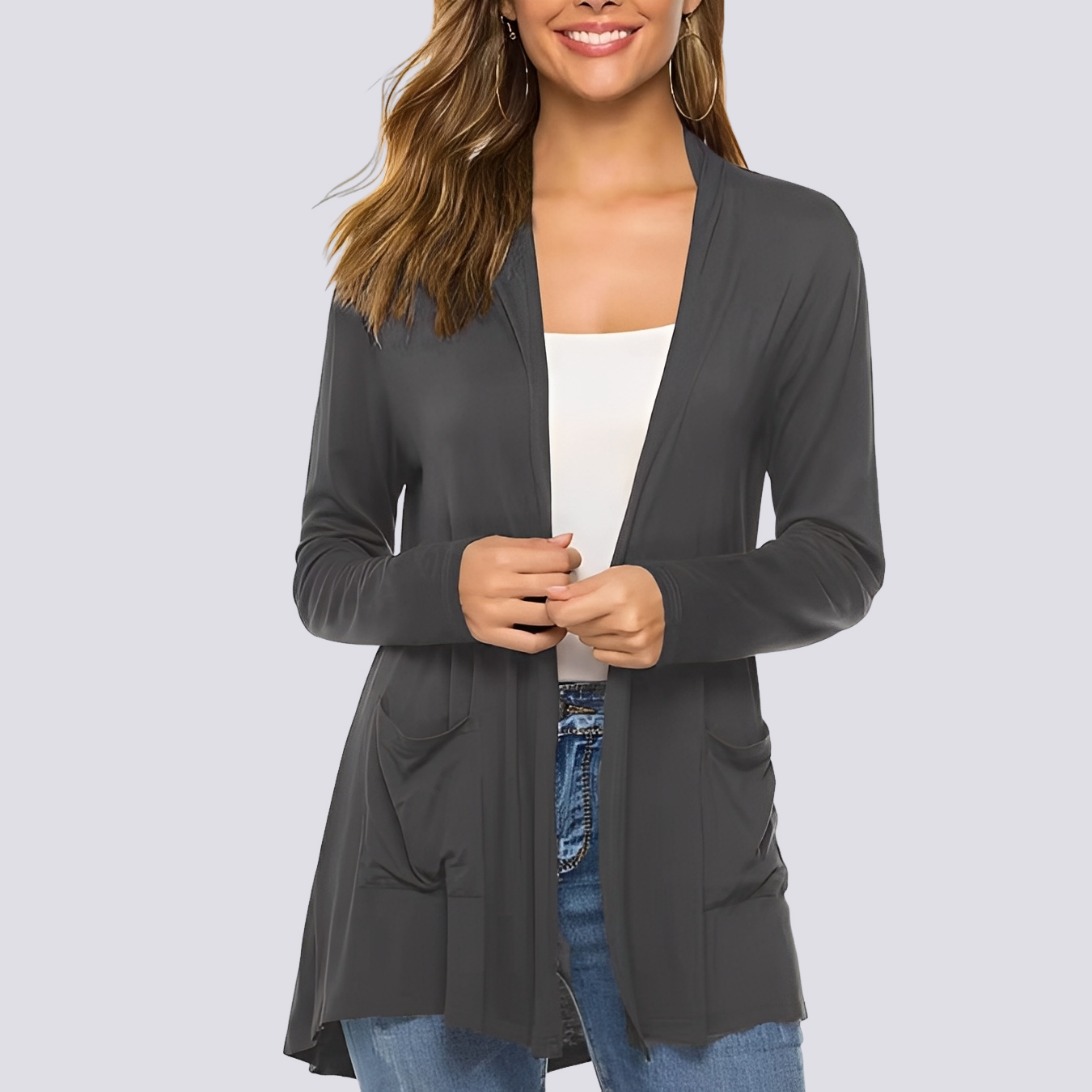 Mira - Trendig Långärmad Overshirt