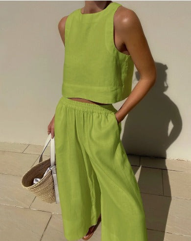 Luftigt sommarset i stilren design – elegans möter komfort