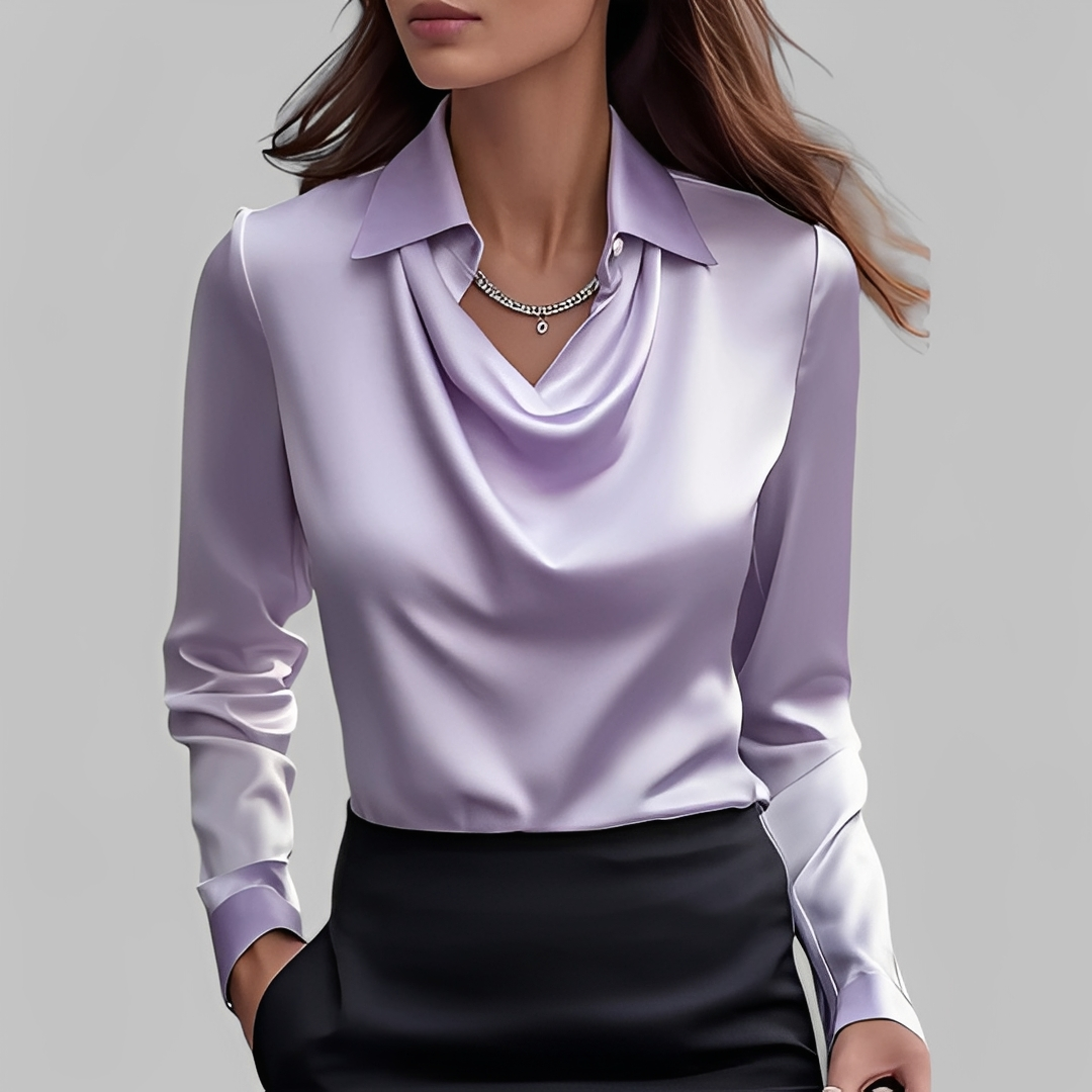 Ava - Elegant Blus för Stilmedvetna