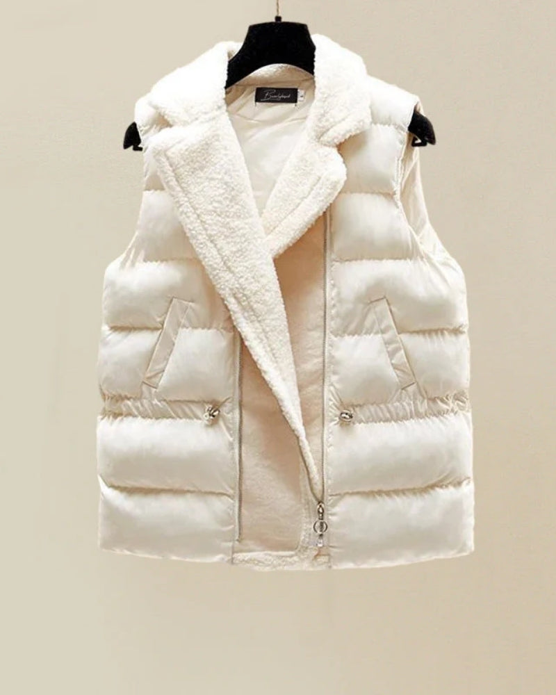 3-delt vinter sæt til damer - sweater, bukser og vest