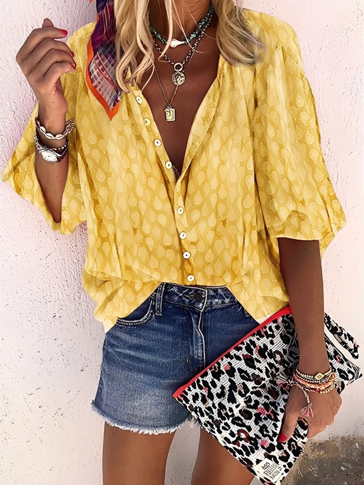 Viva – Elegant blus för en avslappnad stil