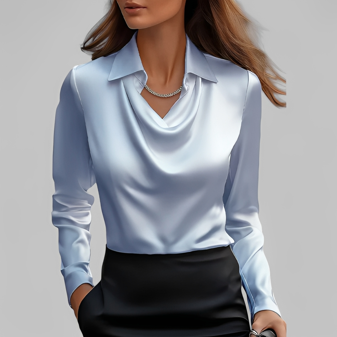 Ava - Elegant Blus för Stilmedvetna