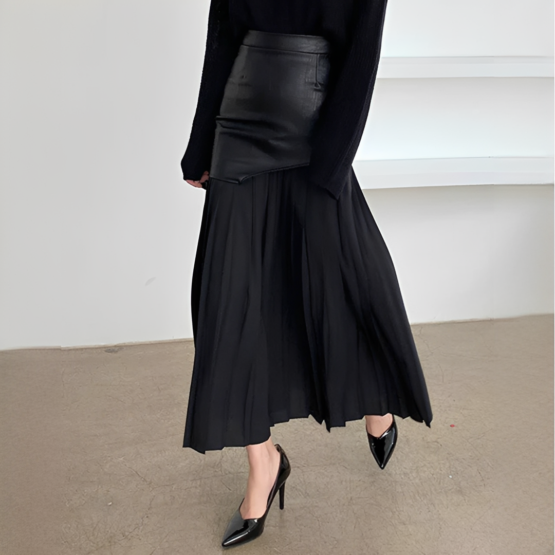 Elysian - Asymmetrisk Maxikjol för Modern Elegans