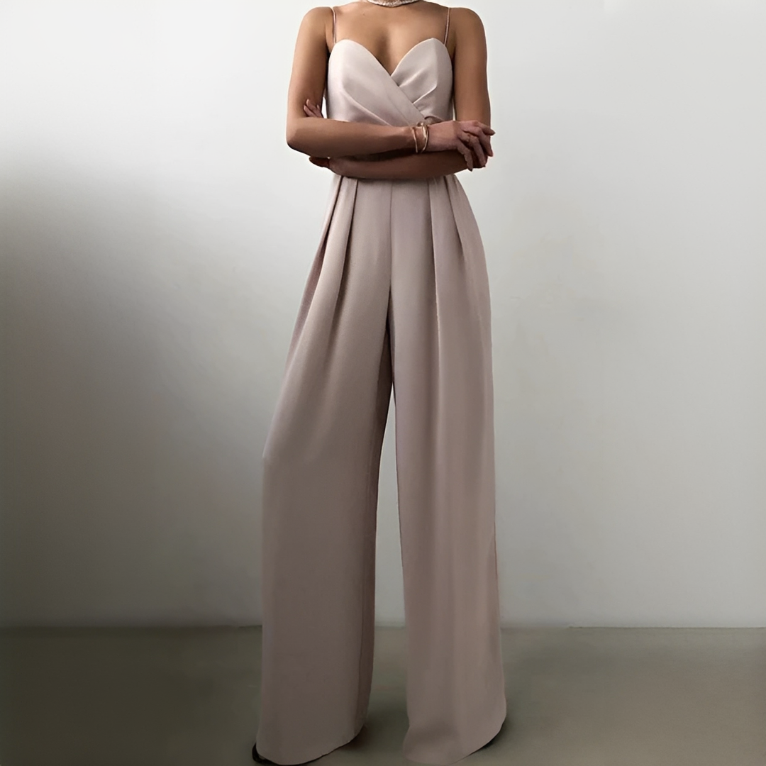 Lysande Jumpsuit för Moderna Kvinnor med Lätt Benvidd