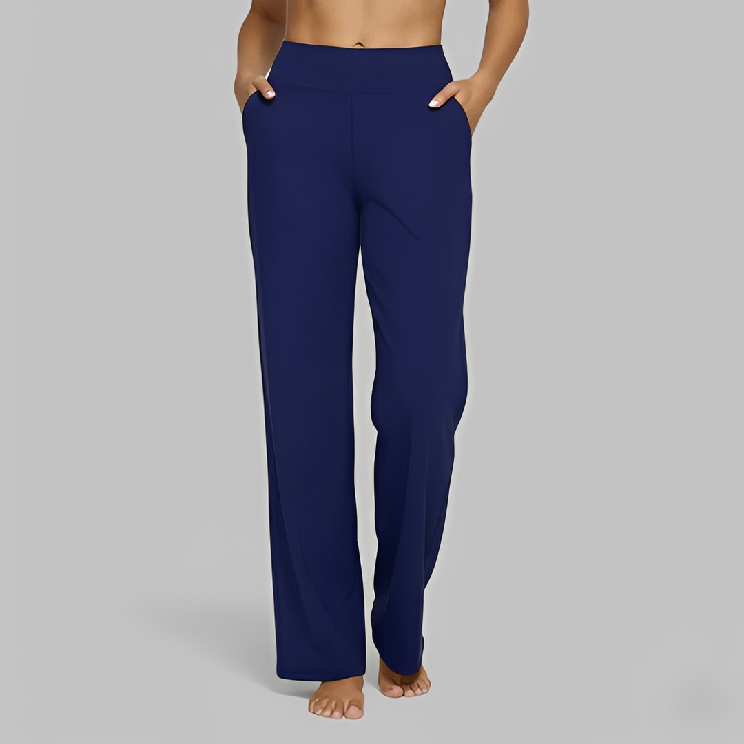 Elena - Eleganta Stretchbyxor för Varje Tillfälle
