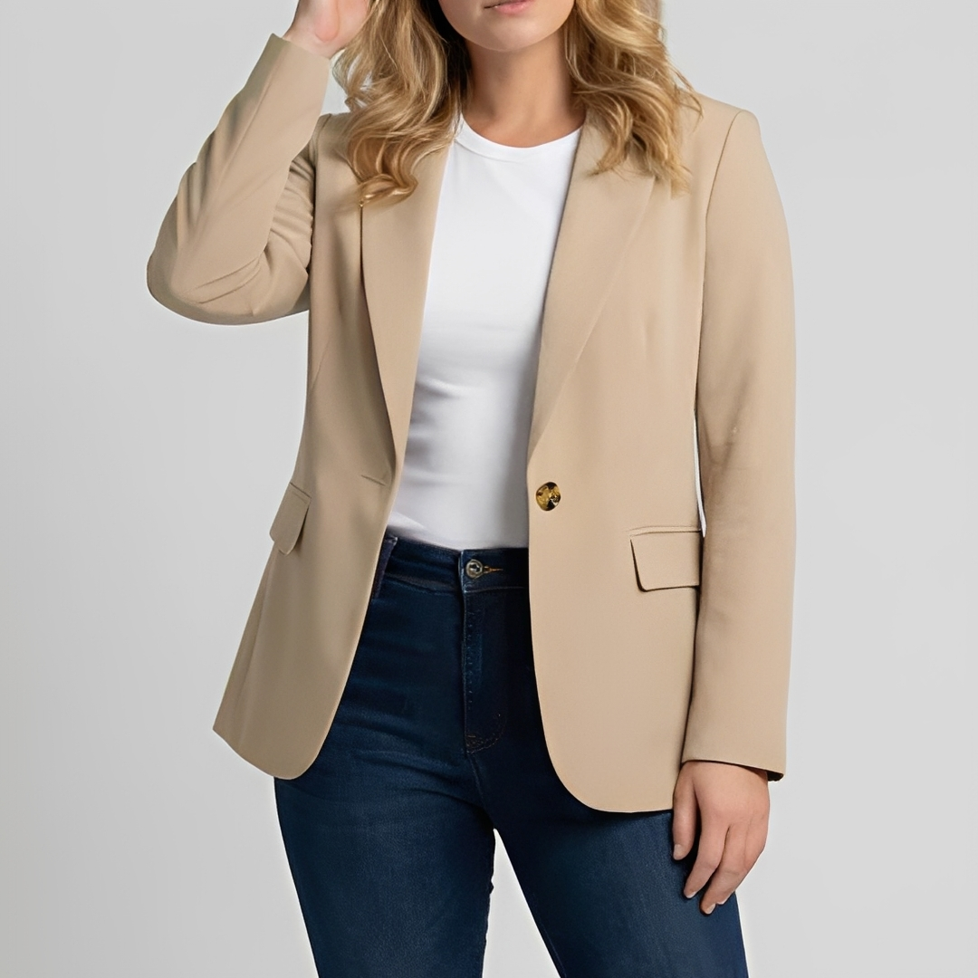 Luna - Chic Blazer för Den Moderna Kvinnan