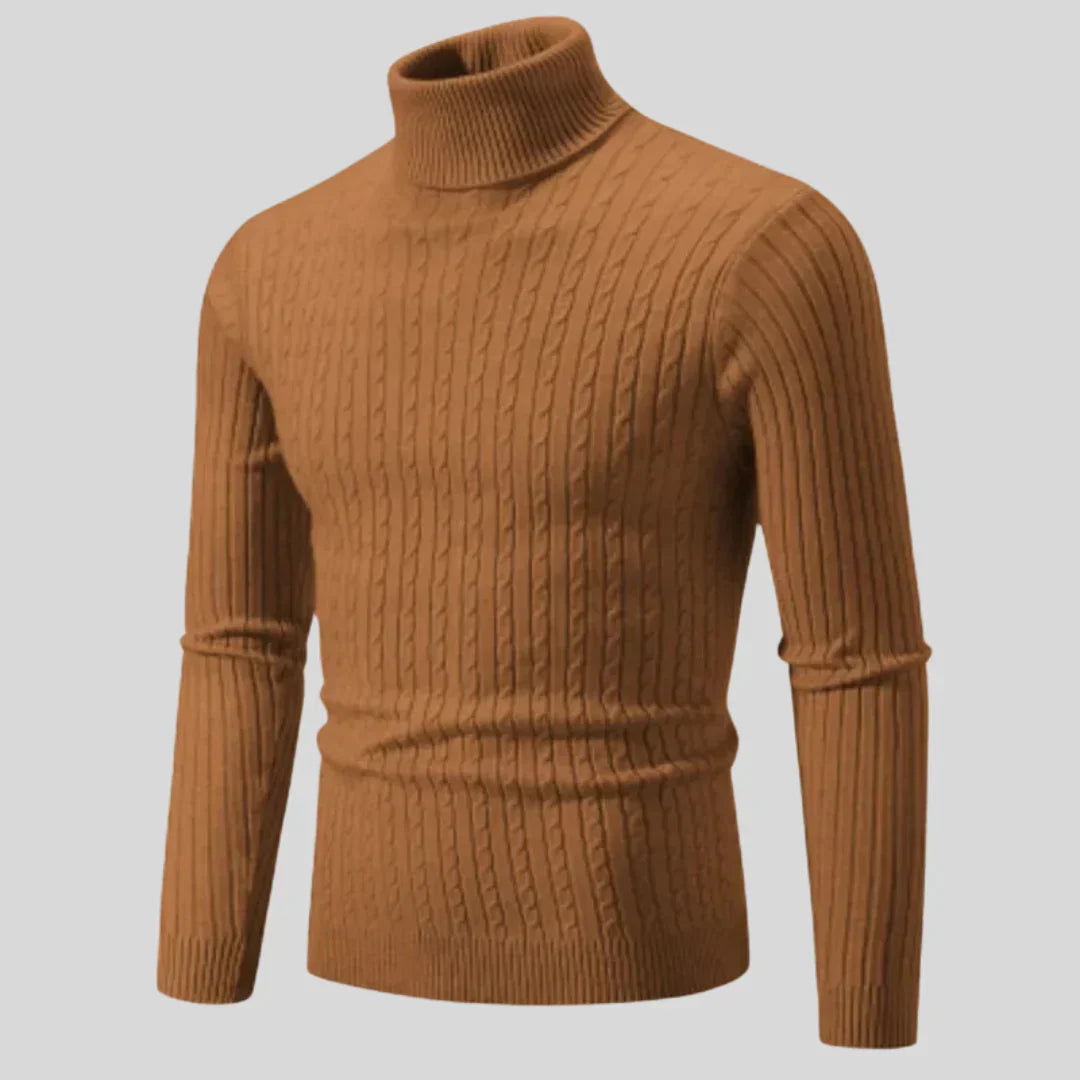 Christoph stilfuld rullekrave sweater – herrer