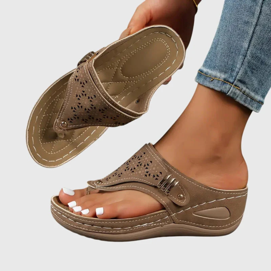 Sophie | Eleganta slip-on-sandaler för sommaren