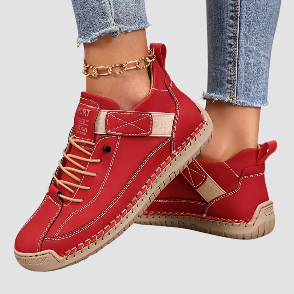Sofia | Trendiga och Bekväma Sneakers för Sommaräventyr