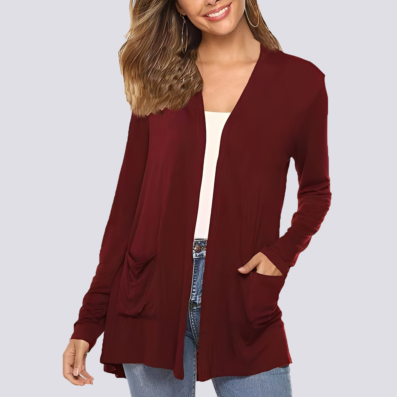 Mira - Trendig Långärmad Overshirt
