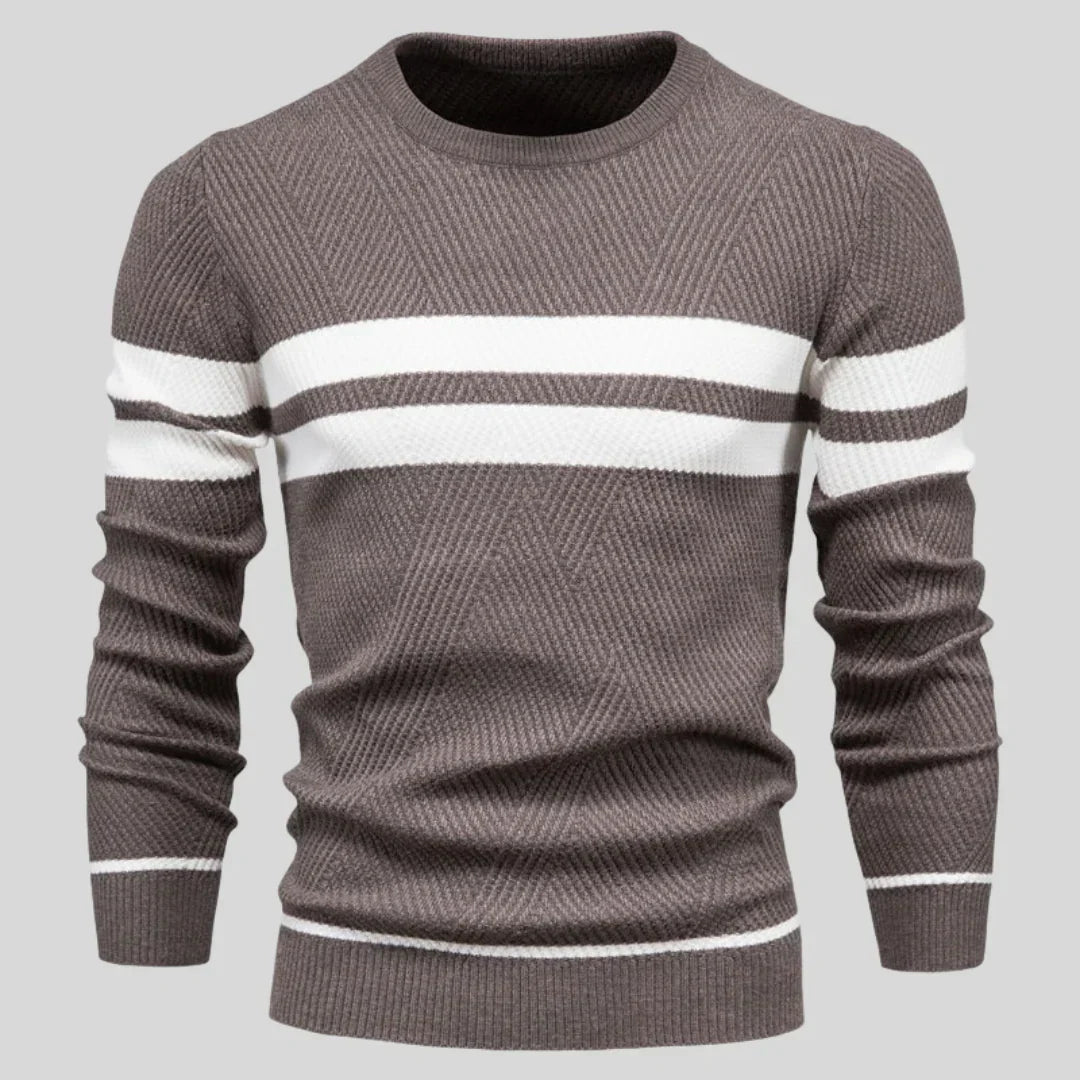Bruno varm bomulds pullover – herre