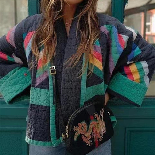 Expressiv Oversize Stickad Kofta – Din Unika Stil