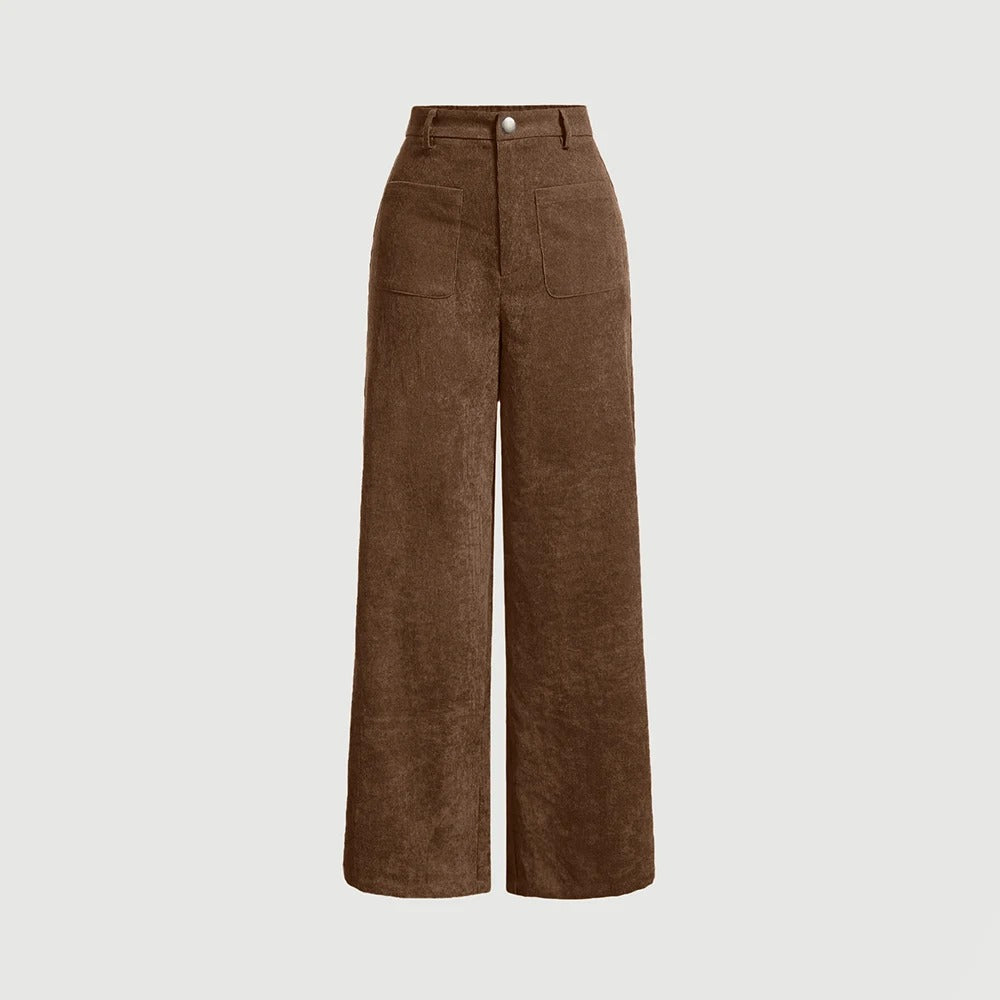 Sophie® | Løs High-Waist-Bukser med Stil