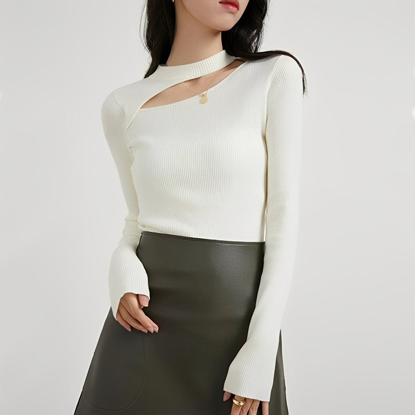 Viva - Trendigt asymmetriskt toppplagg med stil
