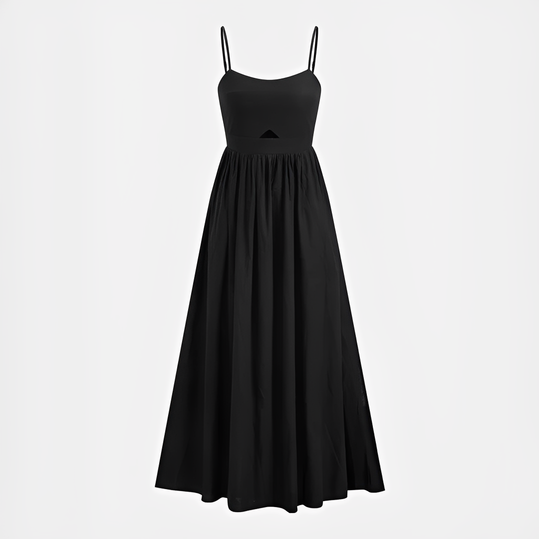 Lumière - Eleganta ärmlösa Maxi-klänningen