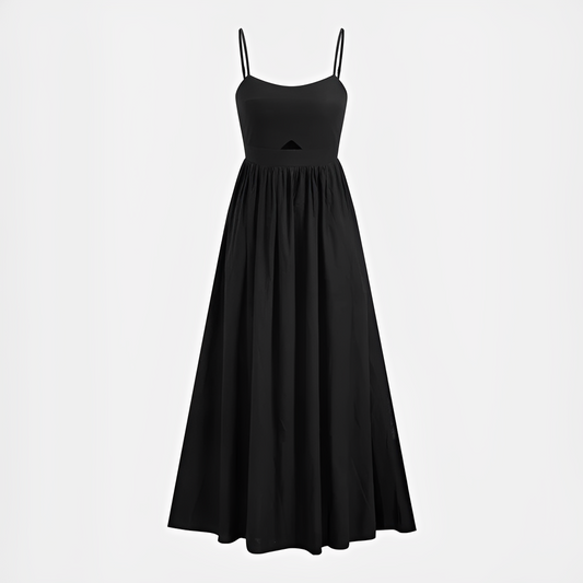 Lumière - Eleganta ärmlösa Maxi-klänningen