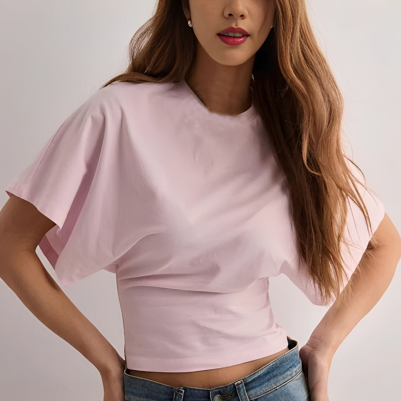 Viva - Trendigt T-Shirt med Flödig Passform