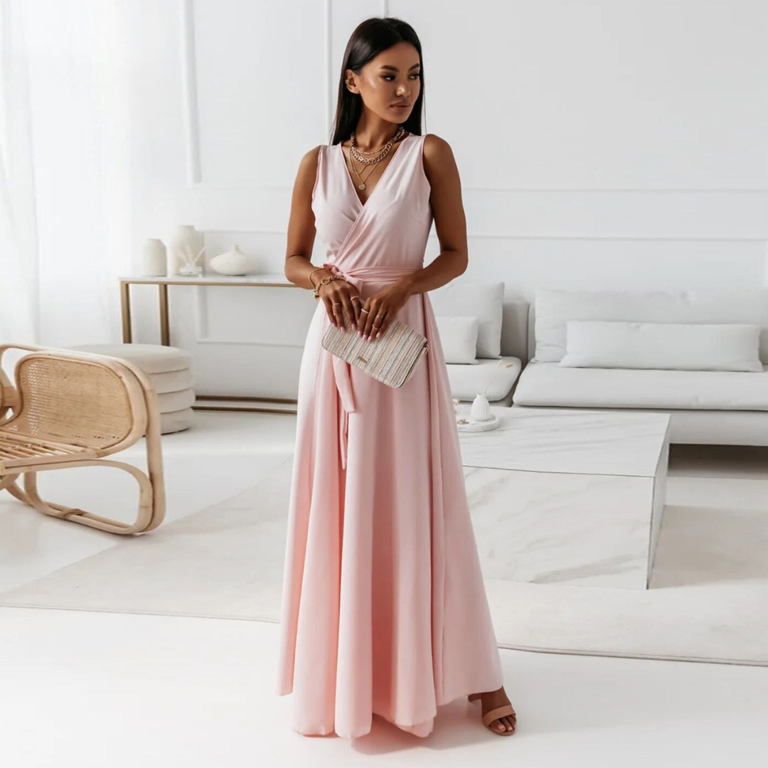 Evelina | Elegant Maxikjol för Sommarens Festligheter