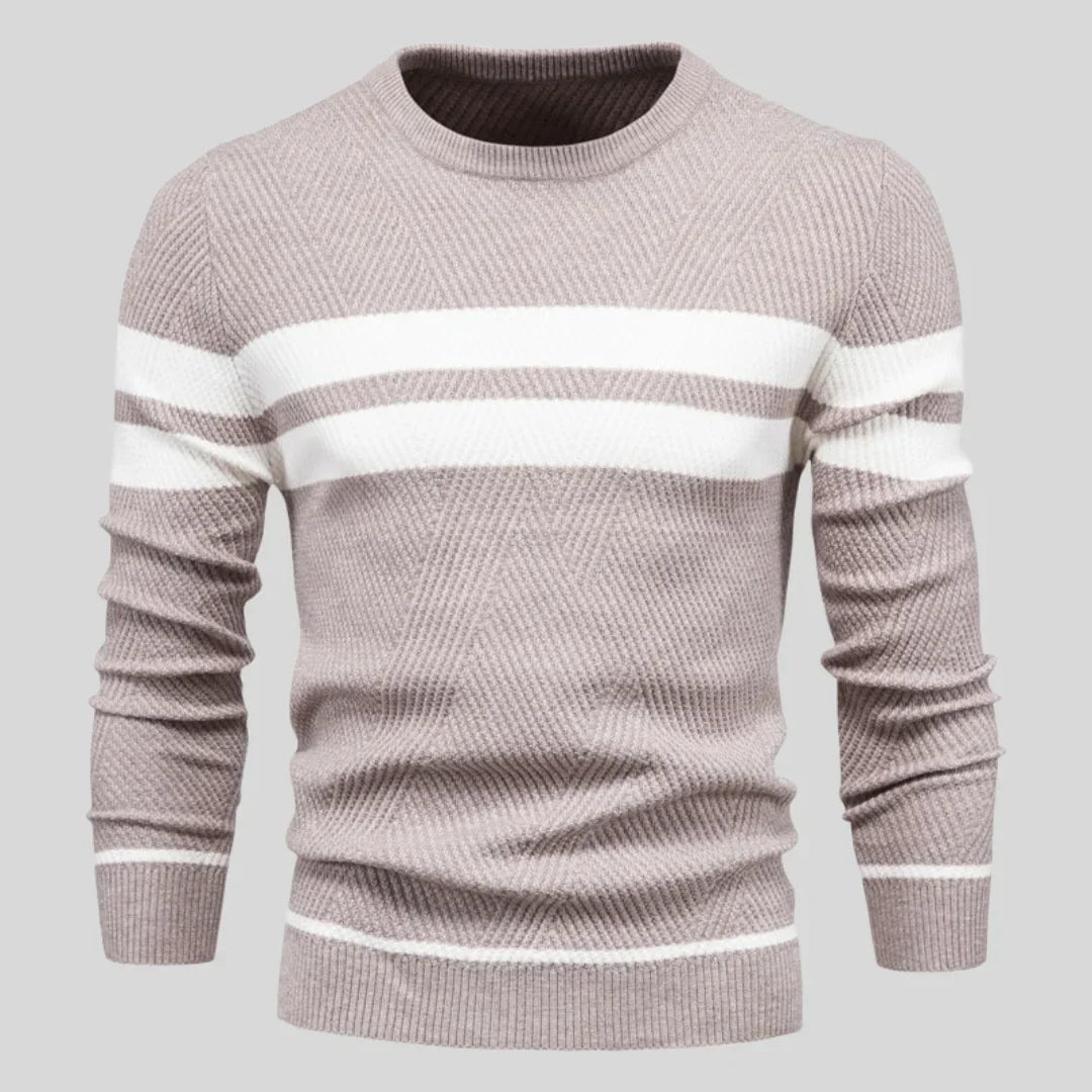 Bruno varm bomulds pullover – herre