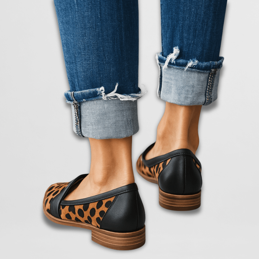 Lina | Eleganta sommarloafers med spetsig tå