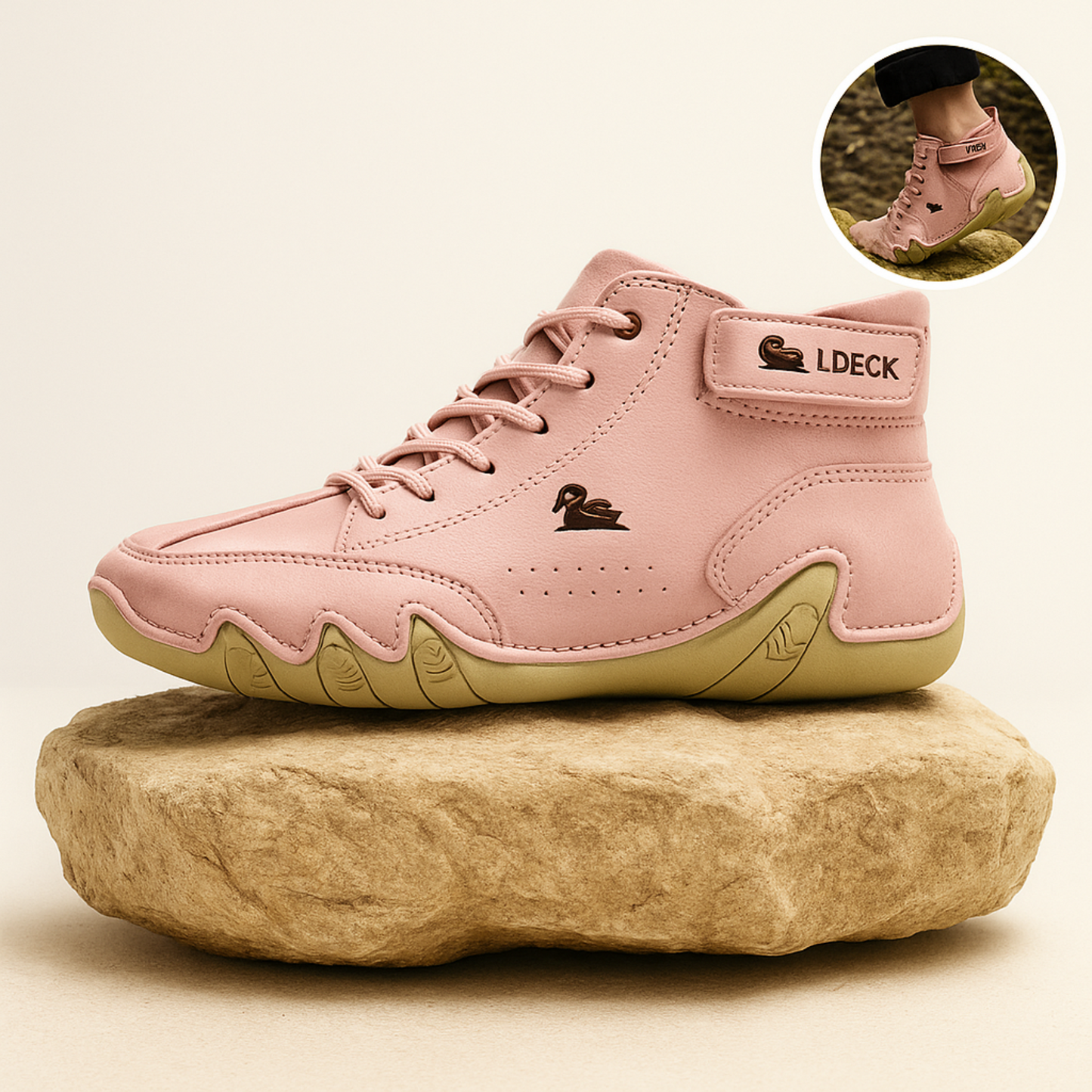 VarmNord – Barfodssko til smertelindring | Vandtæt, Åndbar & Skridsikker | Til hverdag, gåture & sund løbekomfort