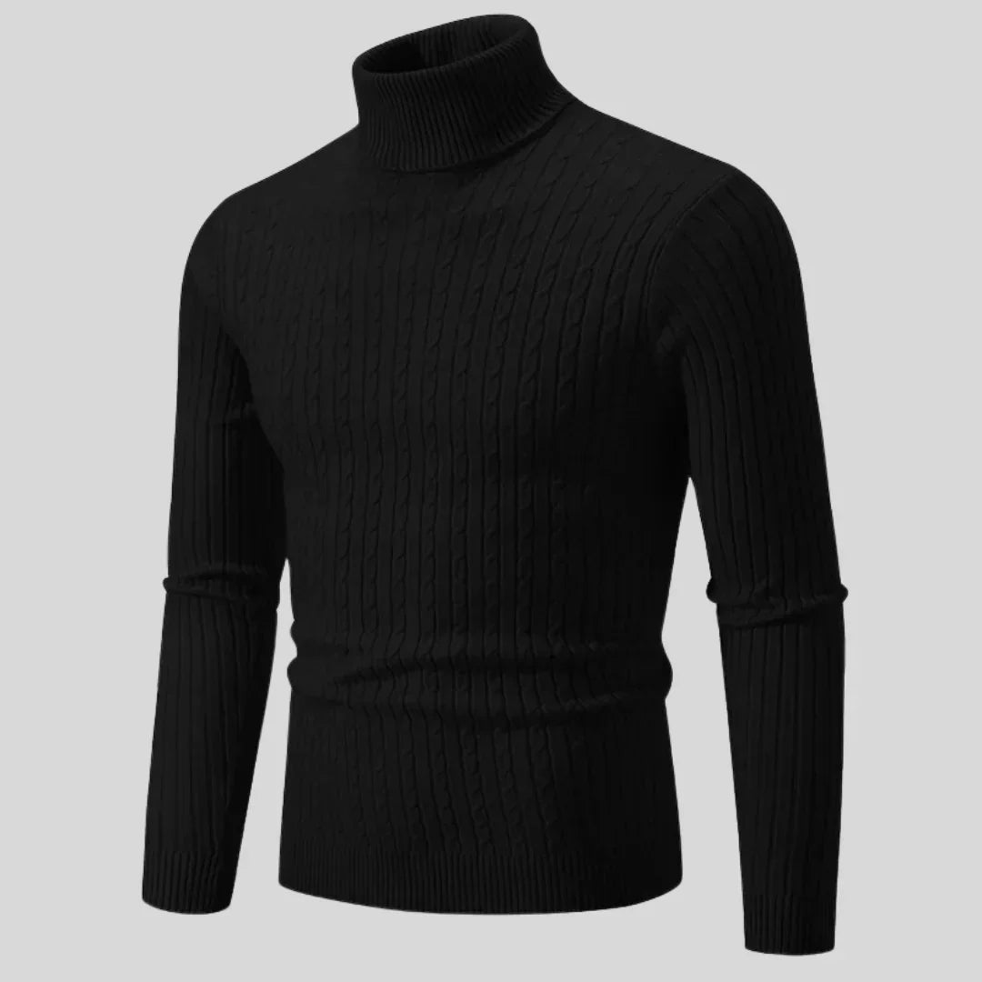 Christoph stilfuld rullekrave sweater – herrer