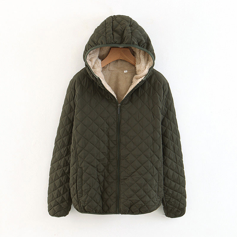 Luksuriøs Quilted Hoodie til Koldere Dage