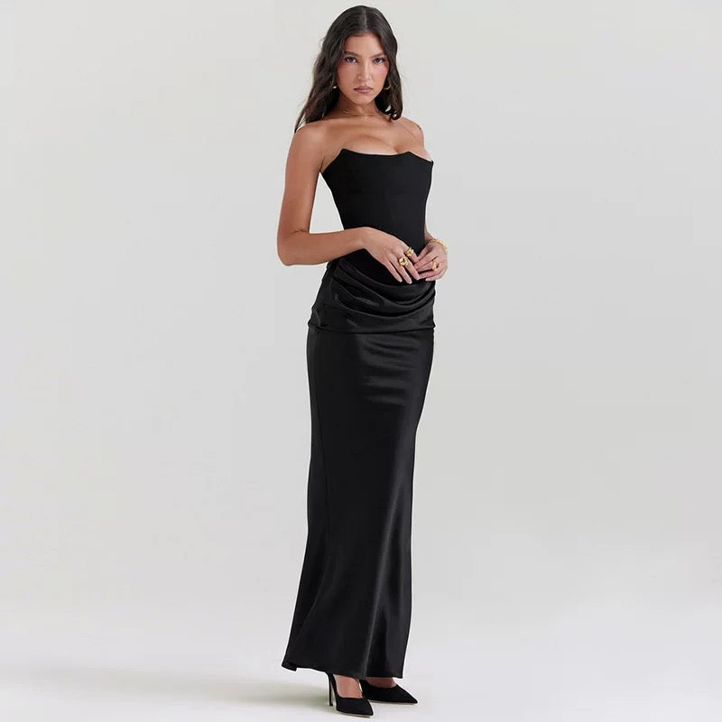 Serafina | Elegant Svart Klänning