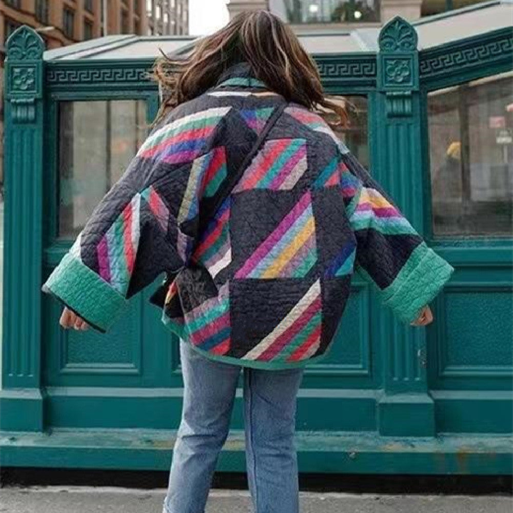 Expressiv Oversize Stickad Kofta – Din Unika Stil