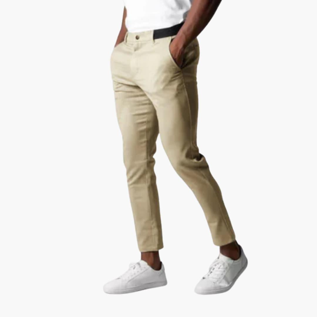 Chinos för Herrar i Slim Fit - Karl-modell