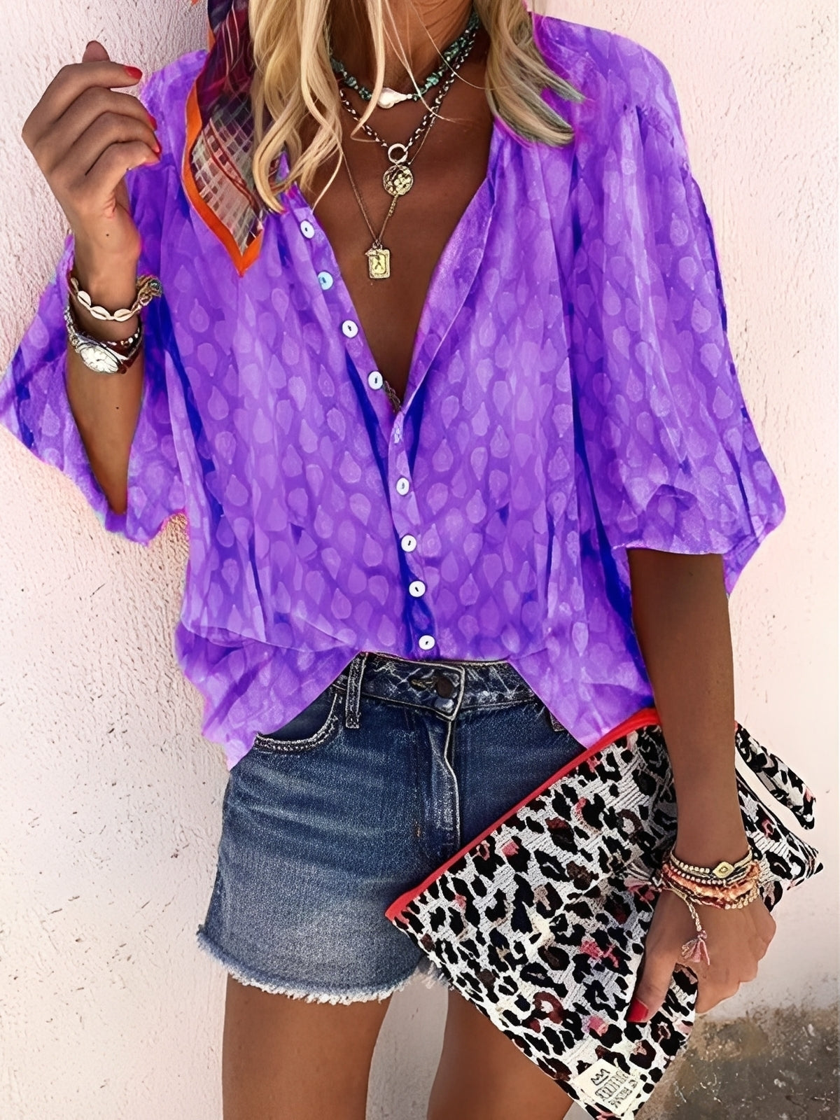 Viva – Elegant blus för en avslappnad stil
