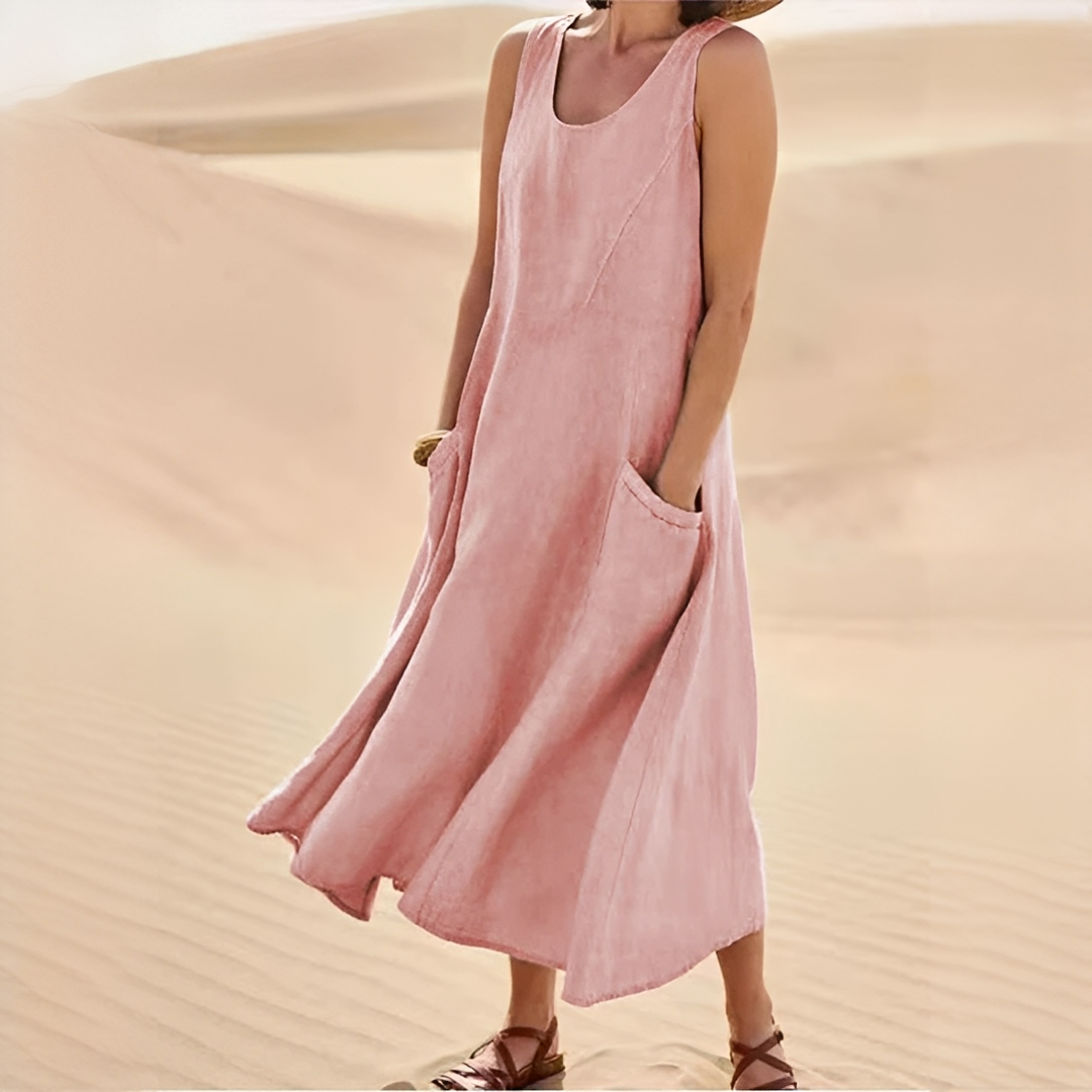 Luna - Elegant och Trendigt Sommardress för Kvinnor