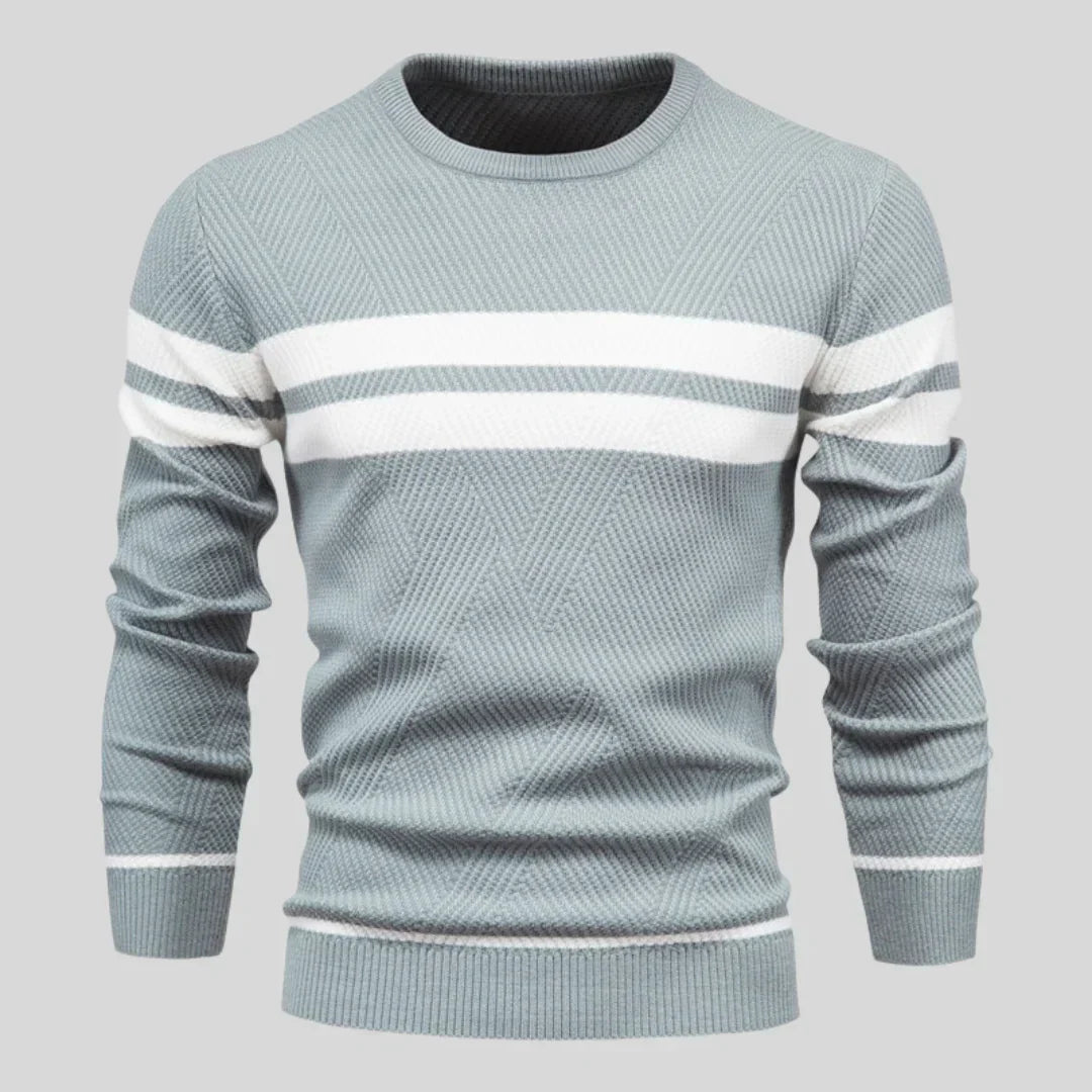 Bruno varm bomulds pullover – herre
