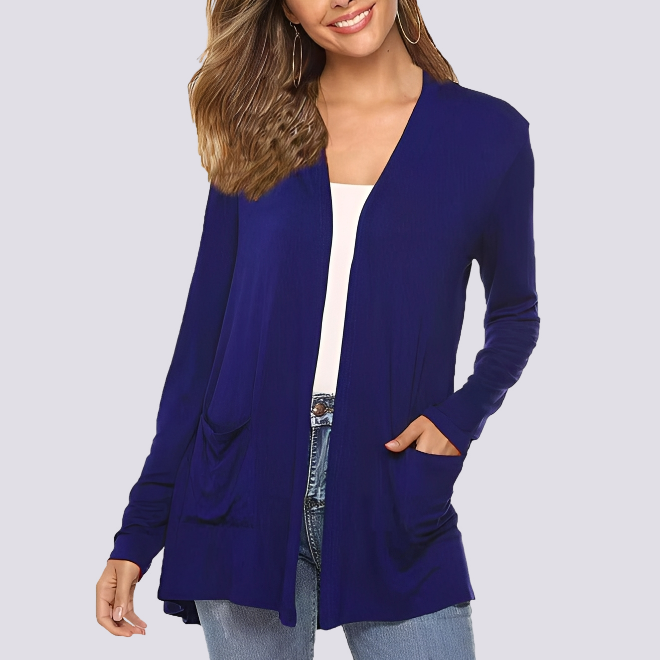 Mira - Trendig Långärmad Overshirt