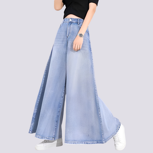 Livia - Eleganta Vida Jeans med Avslappnad Passform för Kvinnor