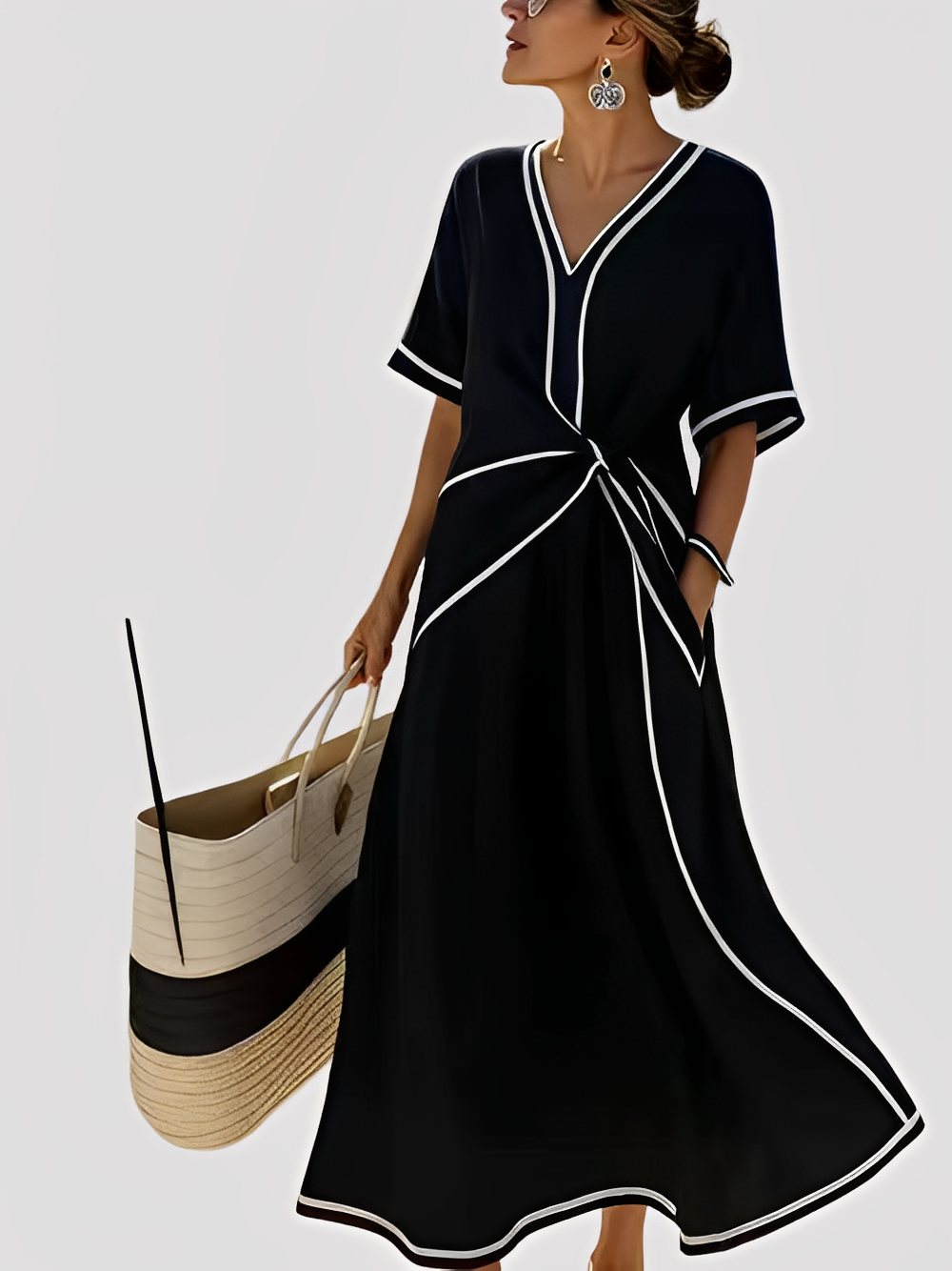 Livia - Elegant Maxiklänning för den Moderna Kvinnan