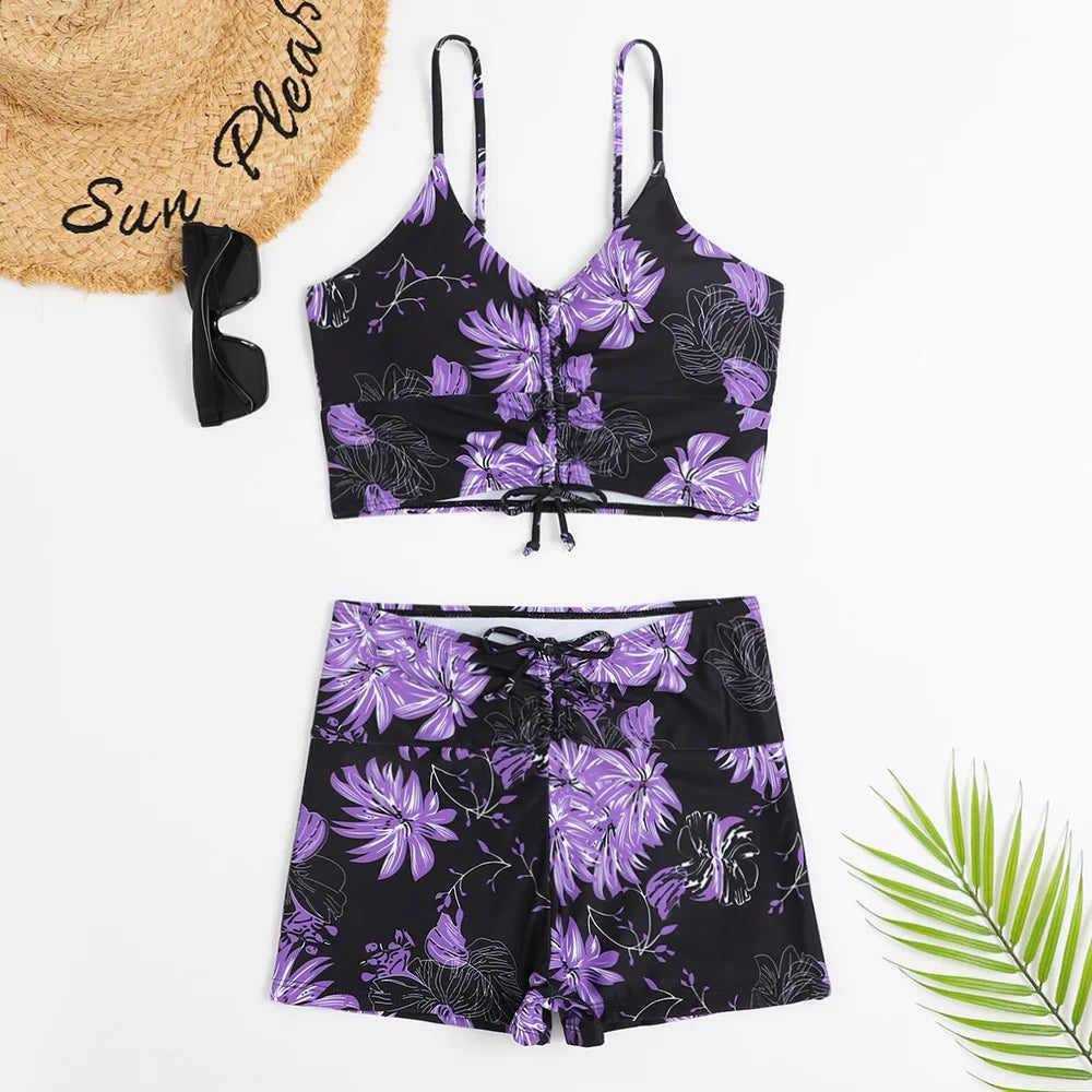 Bikini Adria med blommönster – Modern och stilren design