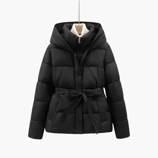 Varm og Stilfuld Vinterjakke til Damer med Flatterende Pasform
