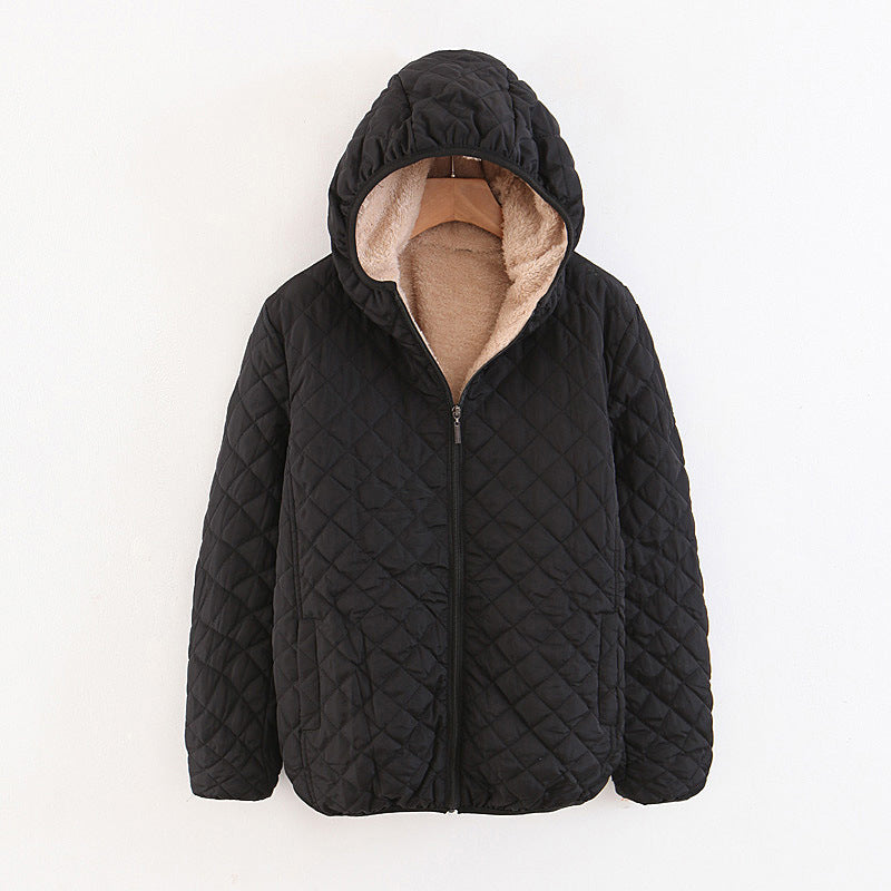 Luksuriøs Quilted Hoodie til Koldere Dage