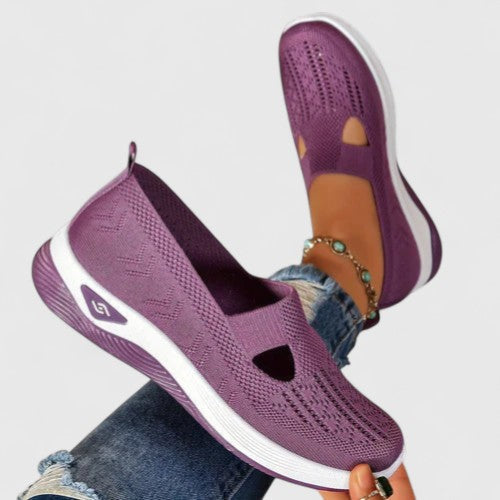 Dame Slip-On Sneakers: Letvægt og Åndbar til Hverdag
