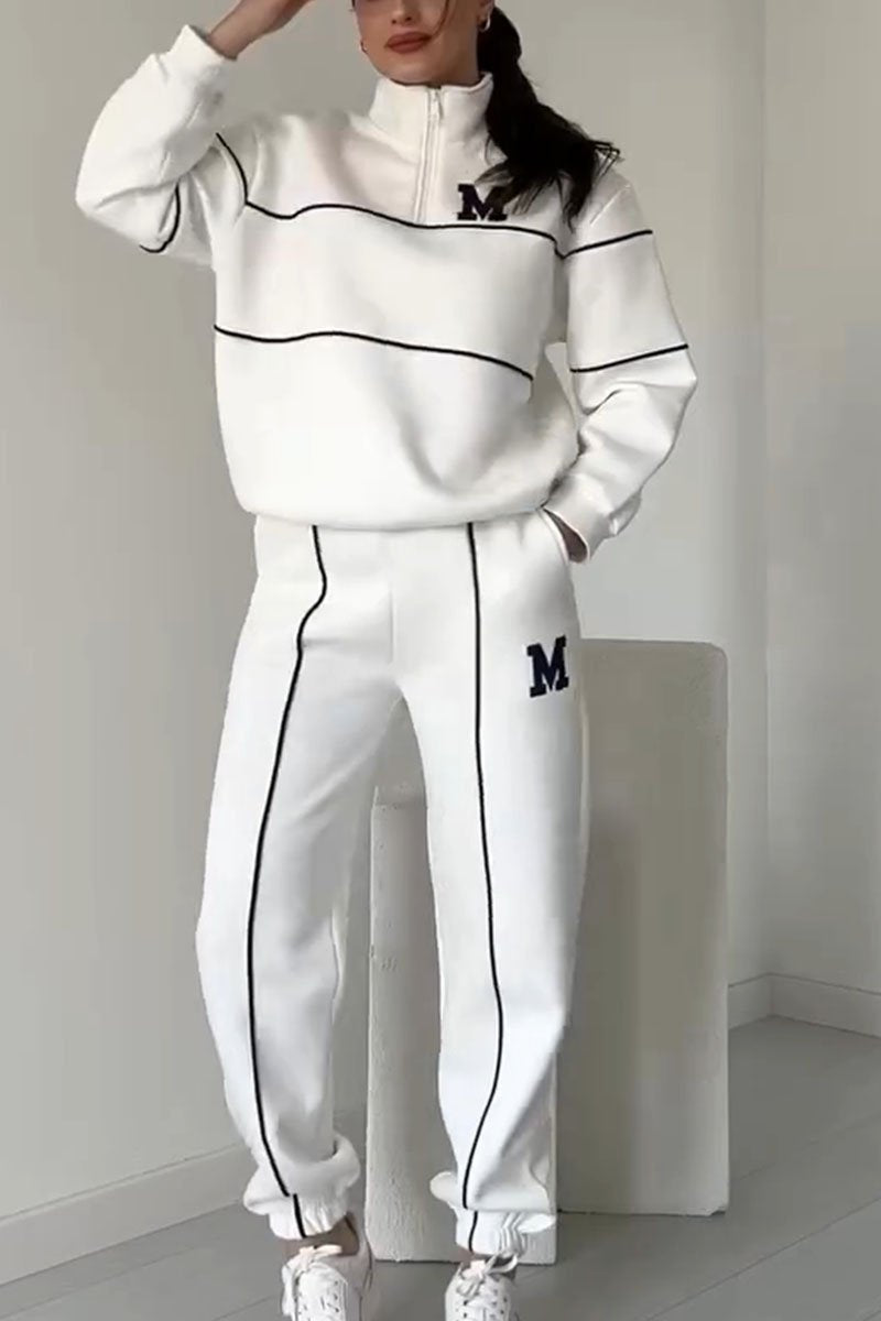 Elegant och avslappnat tvådelat mysset
