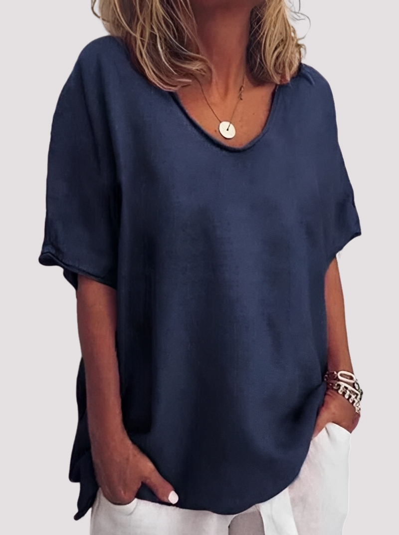 Emma - Elegant och avslappnad blus för kvinnor