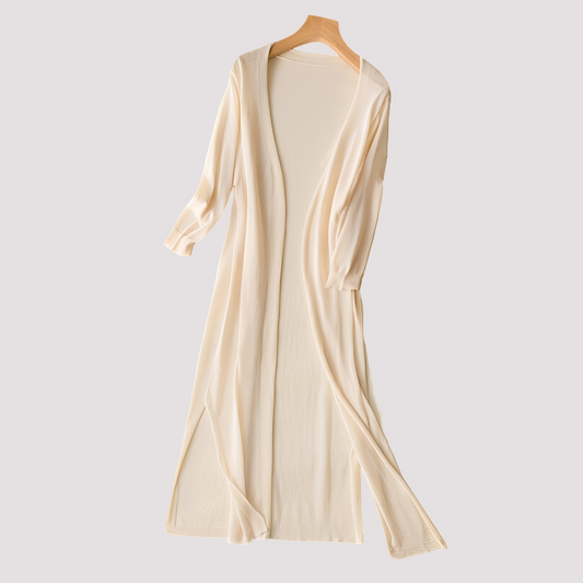 Mira - Elegant lång cardigan för en avslappnad stil