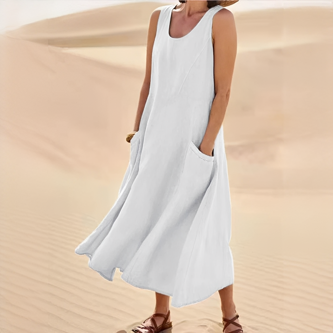Luna - Elegant och Trendigt Sommardress för Kvinnor