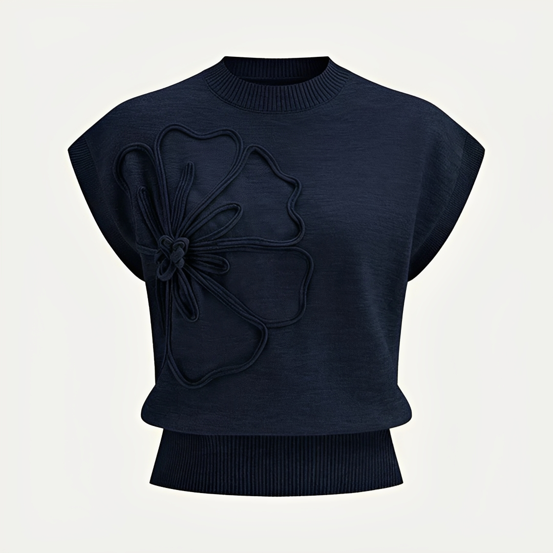 Floristisk Charm - Blommigt Top för Varje Tillfälle